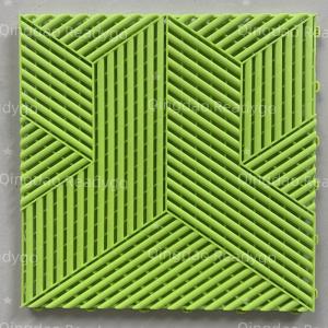China Abrasion Resistant Garagetrac Tiles Grey Square Interlocking Floor Tile factory