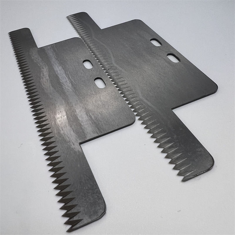 Cr12MoV Serrated Food Packaging Blades For Packaging Industry