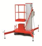 Electric Aluminum Single Mast Lift Table 9m 150kg Aerial Work Lift Platform