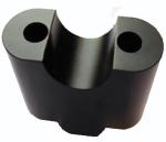 china customized precision CNC turning Plastic Screw Cover Caps Parts manufactur