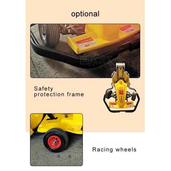 Electric Battery Powered Racing Go Kart Amusement Park Kids