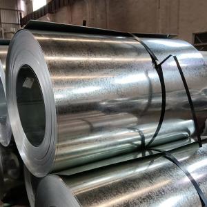 China Regular Spangle Galvanized Steel Coil DX51D DX52D 1000-6000mm For Industrial Use factory