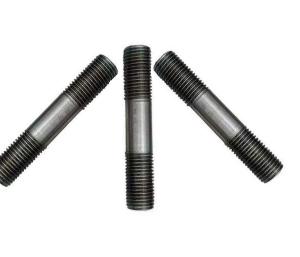 China Carbon Steel Double Ended Stud Bolts Rough Pole Clamping Type Coarse Teeth factory
