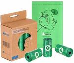 Dog Poop Bag Fully Degradable Eco friendly Pet Waste Poo Bags with Dispenser