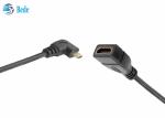 Angled Micro HDMI Male to HDMI Female Cable Adapter Connector 4 Directions Up