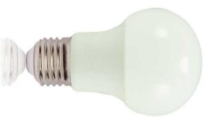 China LED A60 8W BULB plastic cover aluminum ra.80 2 yeras warranty indoor house office used bulb e27 base 185-265v 690 lumen factory