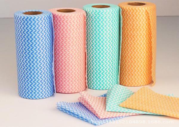 Microfiber Kitchen Cleaning Wipes Accessories Multicolor Convenient Decontaminat