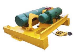 China 0.25-500t Electric Wire Rope Hoist Trolley For Double Beam Heavy Duty Crane factory