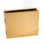 Custom Logo Printed Hard Flat Pack Die Cut Folding Kraft Mailer Boxes For