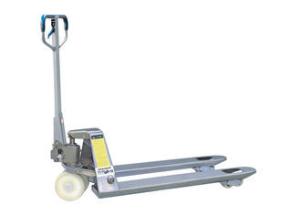 China Galvanized Manual Pallet Truck Corrosion Resistance Simple Design CE Certification factory