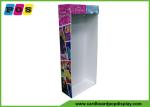 Cardboard POS Promotional Sidekick Display Glossy Lamination With Plastic Pegs