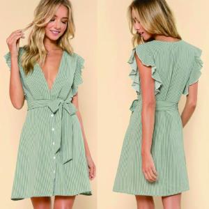 China popular women summer casual dress factory