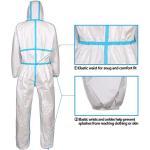 EN1186 SMS PP Painters Disposable Protective Jumpsuit Disposable Isolation