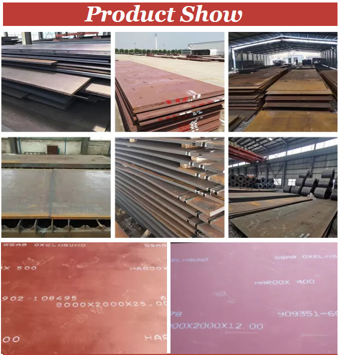 Baosteel AR400 AR450 AR500 Steel Sheet NM400 NM450 NM500 Steel Plate