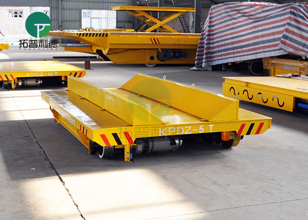 25 Ton Factory Electric Driven Material Transfer Rail Guided Coil Handling Vehicle