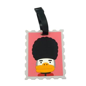 China Reusable Colorful Anime Luggage Tag , Cute Travel Baggage Tags factory