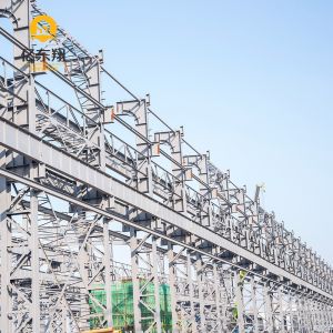 Prefabricated Steel Structure Plant Q355 Q235 Erection Maize Processing Mill