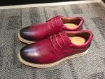 Lace Up Suede Twill Lined Mens Flat Casual Shoes Environment Friendly