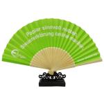 Personalized Customized Printing Bamboo Hand Fan Clack Foldable Japanese Hand