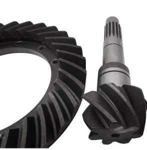 China OEM Size C45 Steel Spiral Bevel Gear For Mechanical Transmission factory