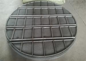 China Stainless Steel Mesh Sheet / Mist Eliminators Mesh Pads Alloy Material factory