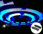 Special Shape Led Ring Video Display , Creative Display Panels 3 Mm Pixel Pitch