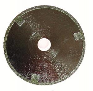 China Durable Diamond Stone Cutting Disc , Electroplating Continuous Diamond Blade factory