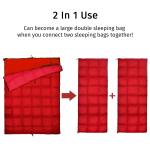 ISO9001 Down Filling 800g Polyester Sleeping Bag