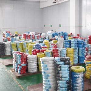 China 16AWG 3068 fiberglass braid silicone rubber insulation heating resistant electrical high temperature wire factory
