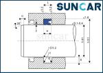 Hallite Hydraulic Rod Seals H605 Piston Rod Seal