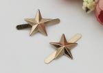 Star Shape Zinc Alloy Buckle , Fashion Shoe Buckles For Gifts Shoe / Ladies Shoe