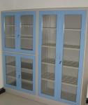Commercial Lab Storage Cabinets Aluminum Alloy Environmentally Friendly