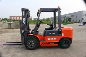 China Material Lifting 3500kgs Diesel Powered Forklift factory