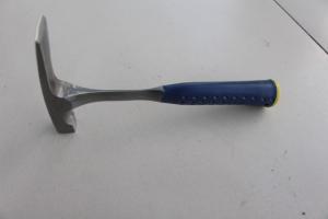 China Blue Carbon Steel Rock Splitting Hammer With Forged Integrated Head And Shaft factory