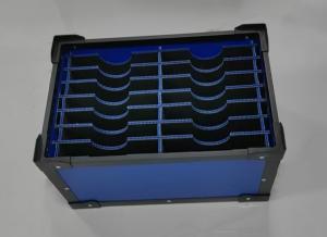 China Plastic Turnover Box PP Corrugated Sheet Hollow Board Partition Crates factory