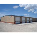 Customized Steel Structure Warehouse , Prefab Steel Buildings Construction