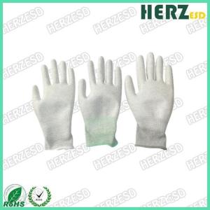China ESD Nylon Glove ESD Hand Gloves Surface Resistivity 1x106-8/Cm For Handling Electronic Parts factory