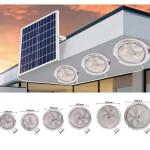 Indoor Outdoor Solar LED Ceiling Light 40W 60W 100W 200W 300W For Bedroom /