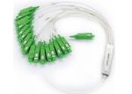 16 Way PLC Fiber Optic Splitter Singl Mode SC APC Mini Steel Tube Structure