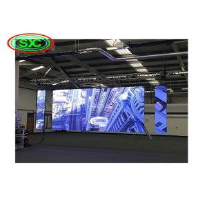 Indoor Rental Led Backdrop Screen Rental P3.91 Curved 500x500mm Cabinet
