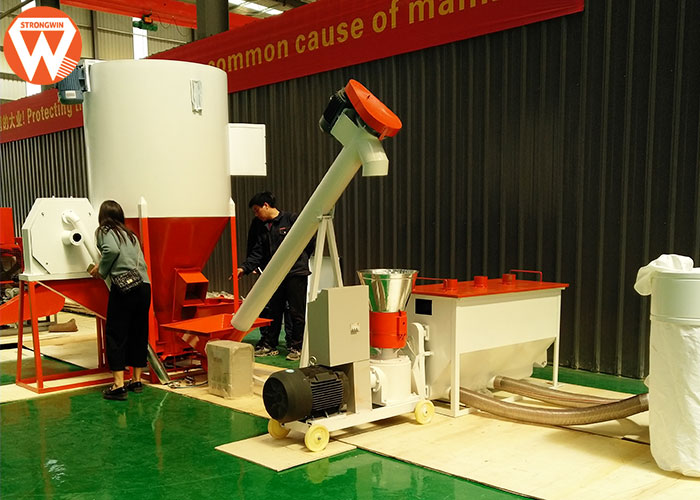 poultry feed processing plant