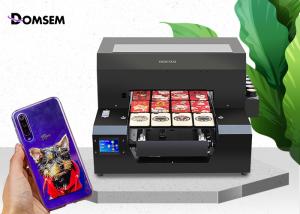 China Plastics Acrylic PVC Leather A3 UV Digital Flatbed Printer For USB Glass Pen CD factory