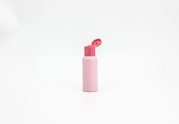 1.7oz50ml Pink PET Cosmetic Bottle Small-Size Liquid Container Skincare Bottle