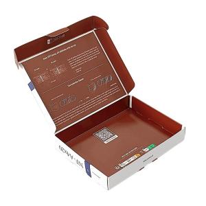 China Bedding Assurance Custom Logo Color Corrugated Packaging Paper Mailer Shipping Box factory