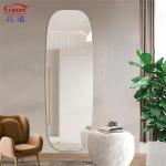 Gold Decorative Glass Modern Magic Make Up Beauty Bath Unbreakable Home Decor