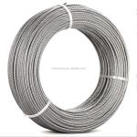 Corrosion-Resistant 0.5mm 7x7 Stainless Steel Wire Rope Grade 304/316 for
