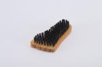 brown boot shoe brush cleaning Wooden Handle Horsehair Pighair PP Bristle