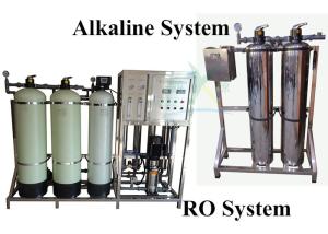 China 5 Stages Mineral Ultrapure Water System / Alkaline Water Filter 400GPD 1000LPH factory
