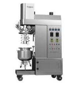 China Cosmetic Cream High Shear Emulsifier Homogenizer Disperser Vacuum Emulsifying Mixer Machine factory