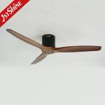 Remote Control 1stshine 52-inch Wooden Blades Flush Design DC Ceiling Fan for